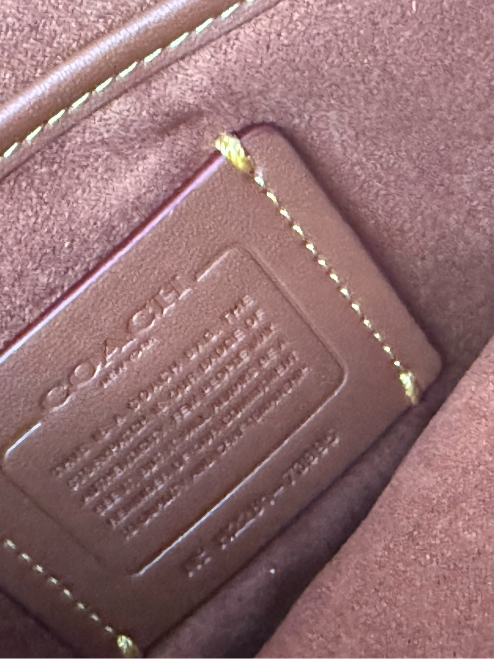 Coach Tabby 26 Red Pebble Leather Crossbody with Gold 'C' Accent - Picture 4 of 11